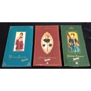 Hallmark Holiday Barbies Special Edition Series Set/3 Yuletide Christmas Box NEW